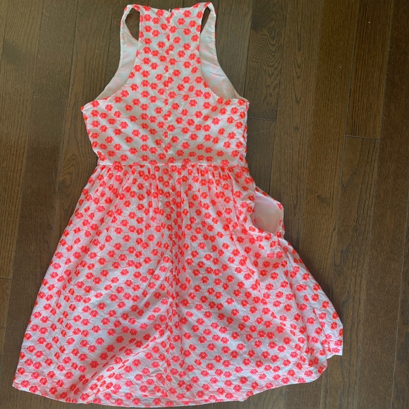 Vibrant J Crew dress, size 4, worn one! Fully lined, with POCKETS! - Picture 6 of 8